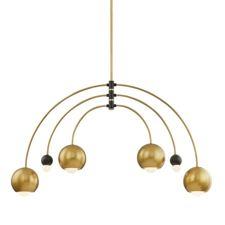 Mitzi H348806 Willow 6 Light 49 Wide Linear Chandelier