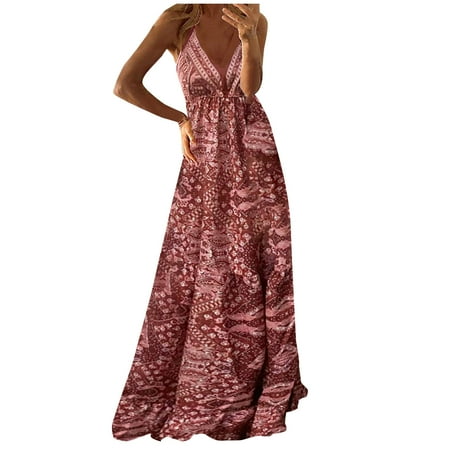 Auroural Womens Dresses Spring 2023 Fashion Casual Print V-Neck Camis Sleeveless Vest Long Summer Dress Plus Size
Auroural Womens Dresses Spring 2023 Fashion Casual Print V-Neck Camis Sleeveless Vest Long Summer Dress Plus Size
