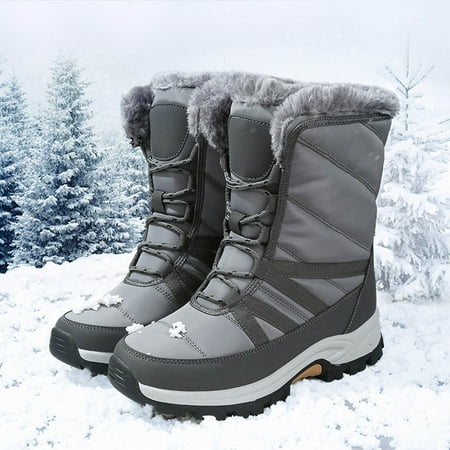 KBKYBUYZ Winter Snow Boots For Women Cotton Plush Shoes Non Slip Warm Outdoor Waterproof And Antiskid Boots Basic warm shoes
KBKYBUYZ Winter Snow Boots For Women Cotton Plush Shoes Non Slip Warm Outdoor Waterproof And Antiskid Boots Basic warm shoes