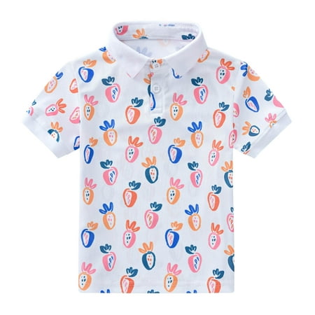 WUXIAN Toddler Boys T-Shirts Short Sleeve Summer Casual Cartoon Printed Gentle Tops Hawaii Beach Holiday Floral Shirts Infants Baby Tshirt Children Relaxed Fit Dailywear
WUXIAN Toddler Boys T-Shirts Short Sleeve Summer Casual Cartoon Printed Gentle Tops Hawaii Beach Holiday Floral Shirts Infants Baby Tshirt Children Relaxed Fit Dailywear