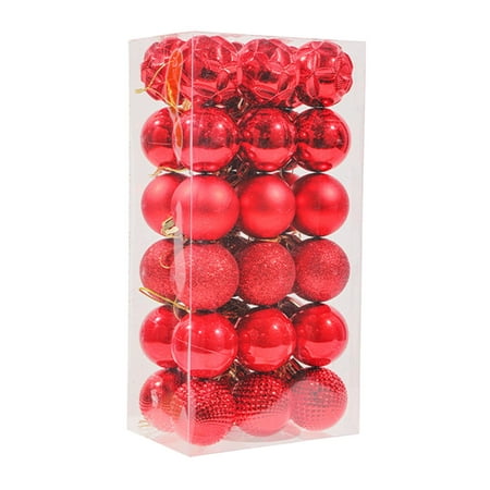 44x Christmas Balls Christmas Hanging Pendants Party Supplies Decorative Christmas Ornaments for Indoor Festive New Year Party Gifts Style B Red
44x Christmas Balls Christmas Hanging Pendants Party Supplies Decorative Christmas Ornaments for Indoor Festive New Year Party Gifts Style B Red