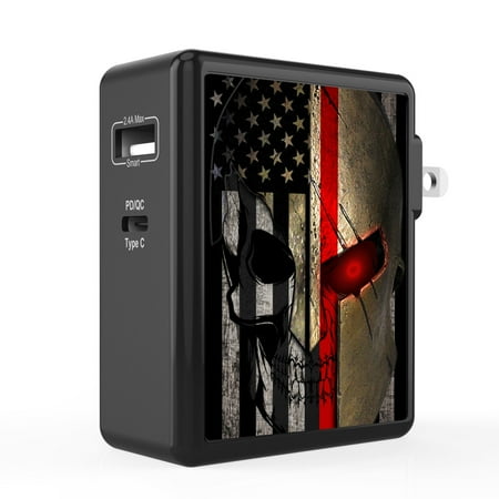 Infuze 45W Wall Charger for Schok Freedom Turbo XL 2022 - 2 Port PD Power Delivery USB-C 2.4A USB-A Power Adapter with Foldable Plug - American Spartan
Infuze 45W Wall Charger for Schok Freedom Turbo XL 2022 - 2 Port PD Power Delivery USB-C 2.4A USB-A Power Adapter with Foldable Plug - American Spartan