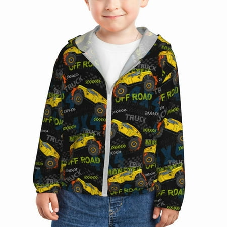 Gaeub Monster Truck1 Print Athletic Sun Protection Hoodie for Kids Long Sleeve Outdoor UV Shirt Running Fishing Top for Boys Girls-3 Years
Gaeub Monster Truck1 Print Athletic Sun Protection Hoodie for Kids Long Sleeve Outdoor UV Shirt Running Fishing Top for Boys Girls-3 Years