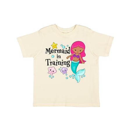 Inktastic Mermaid in Training Gift Toddler Toddler Girl T-Shirt