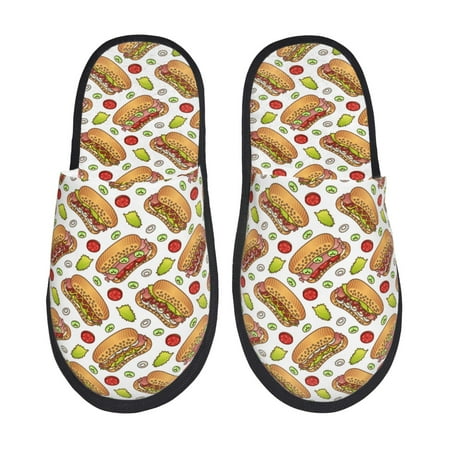 Tideii Hot Dog 7 for Home Indoor Cotton Slippers Autumn and Winter EVA Plush Slippers Household Supplies Unisex-Medium
Tideii Hot Dog 7 for Home Indoor Cotton Slippers Autumn and Winter EVA Plush Slippers Household Supplies Unisex-Medium
