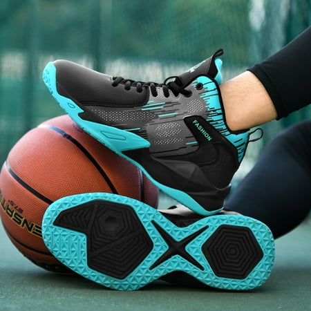 Men s Fashion High Top Color Block Mesh Breathable Anti-odor Shock Absorption Wear-resistant Lace Up Sports Shoes For Basketball Running
Men s Fashion High Top Color Block Mesh Breathable Anti-odor Shock Absorption Wear-resistant Lace Up Sports Shoes For Basketball Running