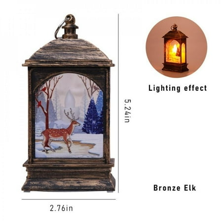 Christmas Candle Lantern Flat Wind Lantern Candlestick Lamp Old Man Snowman Elk Night Light Xmas Hanging Pendant
Christmas Candle Lantern Flat Wind Lantern Candlestick Lamp Old Man Snowman Elk Night Light Xmas Hanging Pendant
