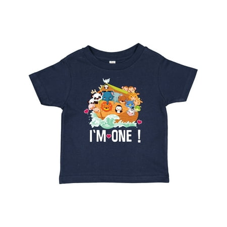Inktastic 1st Birthday Noah Ark Outfit Gift Baby Boy or Baby Girl T-Shirt