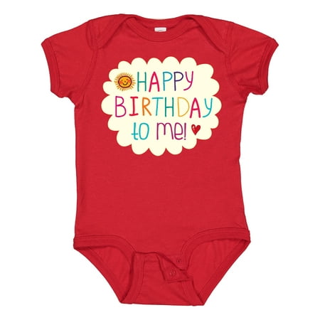Inktastic Happy Birthday to Me Gift Baby Boy or Baby Girl Bodysuit