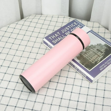 LED Display Insulation Water Bottle 500ml Vacuum Cup Outdoor Sport Keep Water Hot & Cold For Hotel Home Office Pink
LED Display Insulation Water Bottle 500ml Vacuum Cup Outdoor Sport Keep Water Hot & Cold For Hotel Home Office Pink