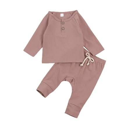 One opening 2 PCS Baby’s Solid Color Set Long Sleeve Top and Long Pants
One opening 2 PCS Baby’s Solid Color Set Long Sleeve Top and Long Pants