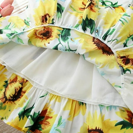 PEASKJP Boho Dress Summer ToddlerGirl Short Sleeved Boho Ruffle Round Neckline Tulle Dress Yellow 2-3 Years
PEASKJP Boho Dress Summer ToddlerGirl Short Sleeved Boho Ruffle Round Neckline Tulle Dress Yellow 2-3 Years