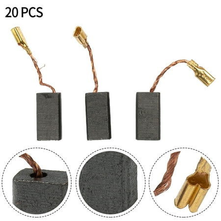 Ruibeauty 20PCS Carbon Brushes For Motor Bosch Angle Grinder 15mm x 8mm x 5mm Tool
Ruibeauty 20PCS Carbon Brushes For Motor Bosch Angle Grinder 15mm x 8mm x 5mm Tool