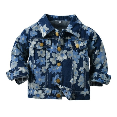 Toddler Boys Girls Windproof Floral Prints Denim Coat Jacket Kids Warm Outerwear Jacket
Toddler Boys Girls Windproof Floral Prints Denim Coat Jacket Kids Warm Outerwear Jacket