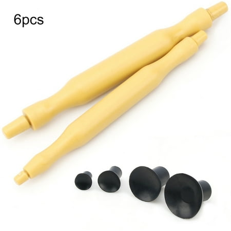 Feiruifan 6Pcs/Set Valve Lapping Stick Plastic Grip with Sucker Cup Lightweight Valve Grinding Rod for Car
Feiruifan 6Pcs/Set Valve Lapping Stick Plastic Grip with Sucker Cup Lightweight Valve Grinding Rod for Car