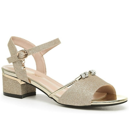 Female s Heeled Sandals Open Peep Toe Sparkling Shoes for Outdoor School Performances 39 Gold
Female s Heeled Sandals Open Peep Toe Sparkling Shoes for Outdoor School Performances 39 Gold