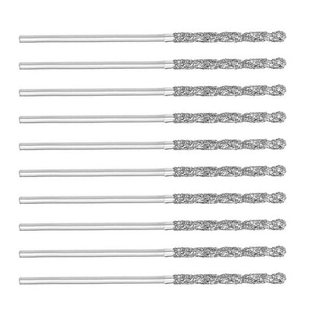 20Pcs 1mm/0.04Inch Diamond Twist Drill Bits High Speed Steel HSS for Glass Sea Shells Stone Tiles
20Pcs 1mm/0.04Inch Diamond Twist Drill Bits High Speed Steel HSS for Glass Sea Shells Stone Tiles