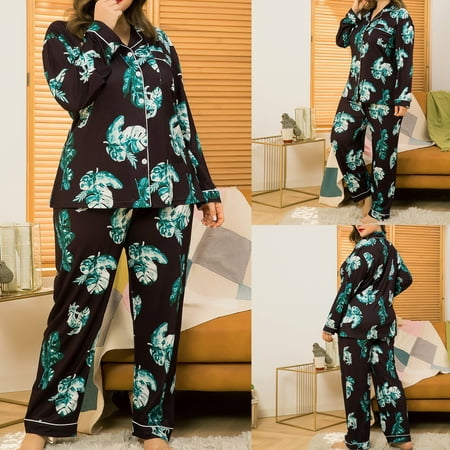 〖TOTO〗Women Sleepwear Women Plus Size 2 Piece Home Service Suit Floral Print Pajamas
〖TOTO〗Women Sleepwear Women Plus Size 2 Piece Home Service Suit Floral Print Pajamas