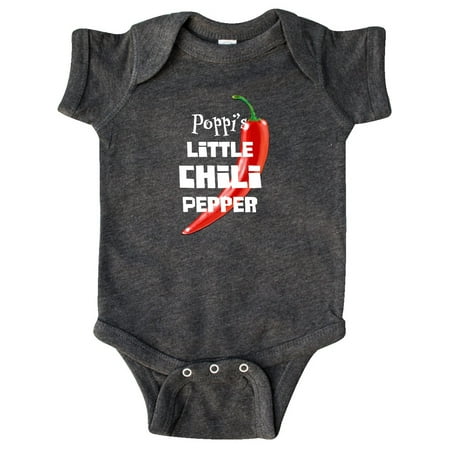 Inktastic Poppi s Little Chili Pepper Gift Baby Boy or Baby Girl Bodysuit
