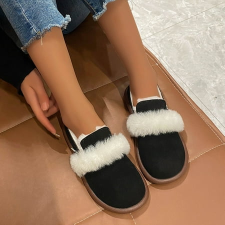 Cathalem Womens Winter Snow Boots Plaid Ladies Fashion Fashion Retro Low Top Casual Single Shoes Plush Hiking Snow Boots Women Black 7
Cathalem Womens Winter Snow Boots Plaid Ladies Fashion Fashion Retro Low Top Casual Single Shoes Plush Hiking Snow Boots Women Black 7