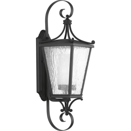 Progress Lighting P6627-Md Cadence 25 Tall Outdoor Wall Sconce - Black