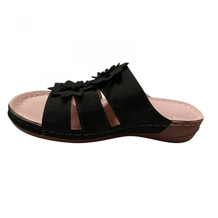 Todqot Slippers for Women- Summer Flat Anti Slip Quick Dry Comfy Sandals Women Open Toe Slippers Black 36
Todqot Slippers for Women- Summer Flat Anti Slip Quick Dry Comfy Sandals Women Open Toe Slippers Black 36