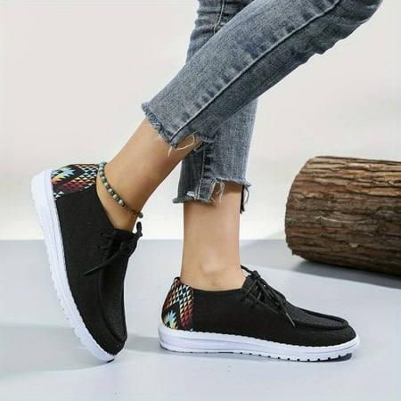 Women‘s Geometric Printed Flat Loafers Comfortable Lace Up Round Toe Walking Sneakers Casual Lightweight Shoes
Women‘s Geometric Printed Flat Loafers Comfortable Lace Up Round Toe Walking Sneakers Casual Lightweight Shoes