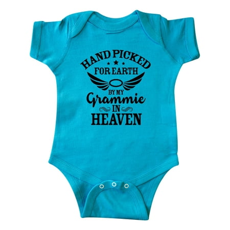 Inktastic Handpicked for Earth By My Grammie in Heaven Angel Wings Gift Baby Boy or Baby Girl Bodysuit
Inktastic Handpicked for Earth By My Grammie in Heaven Angel Wings Gift Baby Boy or Baby Girl Bodysuit