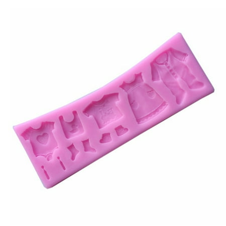 TINYSOME Cute Baby Shower Clothes Silicone Fondant Mold DIY Cake Border Decorating Mould
TINYSOME Cute Baby Shower Clothes Silicone Fondant Mold DIY Cake Border Decorating Mould