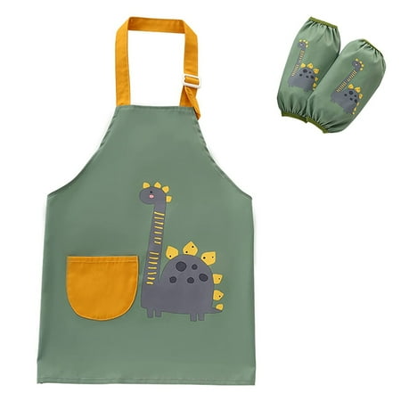 Kids Apron with Pocket Waterproof Boys Girls Adjustable Painting Baking Cooking Painting Apron Dinosaurs
Kids Apron with Pocket Waterproof Boys Girls Adjustable Painting Baking Cooking Painting Apron Dinosaurs