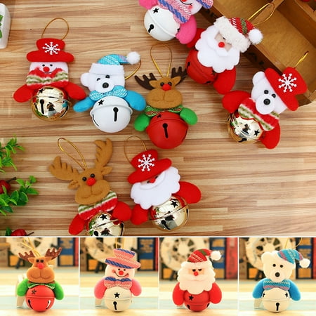 Christmas Tree Decorations Bell Pendant Old Man Snowman Deer Doll Holding Bell Christmas Decor Xmas Gift New(style : M7008) Christmas Decoration
Christmas Tree Decorations Bell Pendant Old Man Snowman Deer Doll Holding Bell Christmas Decor Xmas Gift New(style : M7008) Christmas Decoration