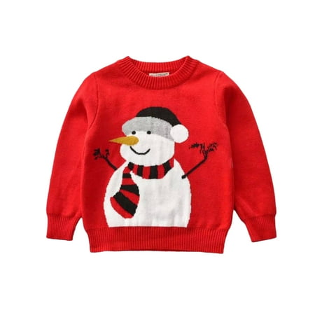 Kids Toddler Baby Girl Boy Christmas Sweater Cotton Knit Crewneck Pullover Sweatshirt Tops Warm Fall Winter Clothes
Kids Toddler Baby Girl Boy Christmas Sweater Cotton Knit Crewneck Pullover Sweatshirt Tops Warm Fall Winter Clothes