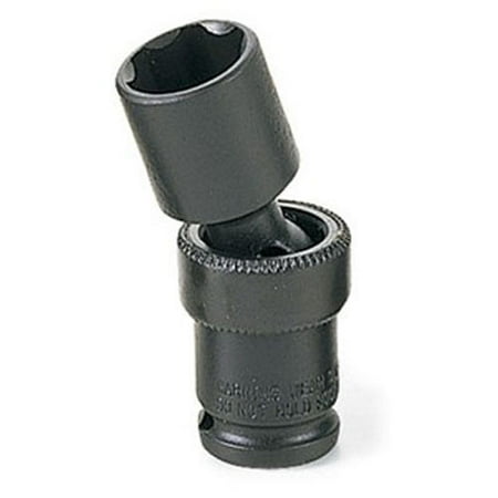 Grey Pneumatic 912UMS 1/4 Surface Drive x 12mm Standard Universal Socket