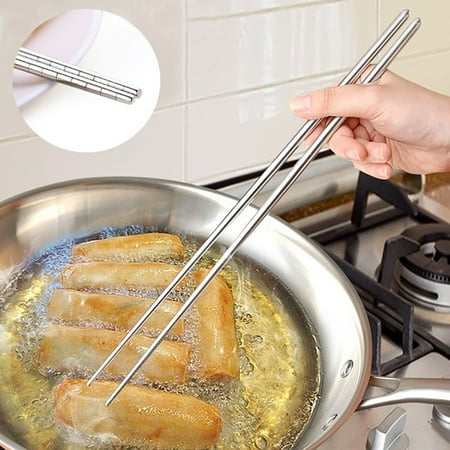 MEIDELI Kitchen Stainless Steel Non-slip Fried Hot Pot Noodles 14inch Long Chopsticks
MEIDELI Kitchen Stainless Steel Non-slip Fried Hot Pot Noodles 14inch Long Chopsticks