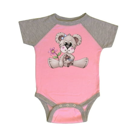 Inktastic Teddy Bear s New Puppy Gift Baby Boy Bodysuit