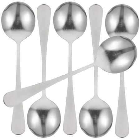 BESTONZON 6Pcs Metal Spoon Multi-use Soup Spoon Decorative Spoon Smooth Spoon Stainless Steel Spoon
BESTONZON 6Pcs Metal Spoon Multi-use Soup Spoon Decorative Spoon Smooth Spoon Stainless Steel Spoon