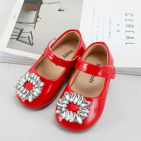 Girls‘ Shoes 2024 Spring New Korean Style Children‘s Rhinestone Mary Jane Single-layer Shoes Soft Sole Baby Shoes
Girls‘ Shoes 2024 Spring New Korean Style Children‘s Rhinestone Mary Jane Single-layer Shoes Soft Sole Baby Shoes