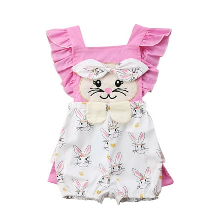 Girl Rabbit Romper Bodysuit Printed Cartoon Sleeveless Set Easter Kids Baby Girls Romper Jumpsuit 2t Clothes
Girl Rabbit Romper Bodysuit Printed Cartoon Sleeveless Set Easter Kids Baby Girls Romper Jumpsuit 2t Clothes