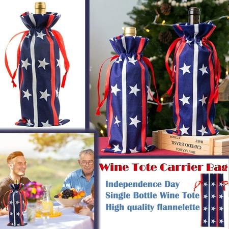 MRULIC Flags Banners Accessories Single Bottle Wine Tote -Independence Day Stars and Stripes Gardening Supplies + Multi-color
MRULIC Flags Banners Accessories Single Bottle Wine Tote -Independence Day Stars and Stripes Gardening Supplies + Multi-color