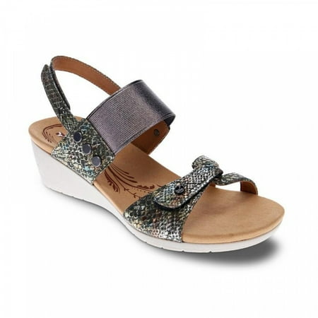 Revere Tahiti Women s Backstrap Wedge Sandal