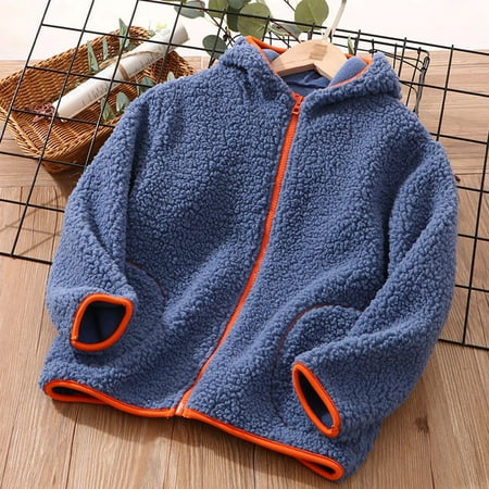 Sweater For Child Toddler Boys Girls Long Sleeve Winter Solid Hooded Zippered Jacket Thicken Warm Outwear Coat
Sweater For Child Toddler Boys Girls Long Sleeve Winter Solid Hooded Zippered Jacket Thicken Warm Outwear Coat