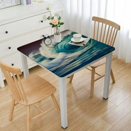 Square decorative tablecloth tablecloths coffee table cloths Washable and reusable Cartoon blue sea Prints
Square decorative tablecloth tablecloths coffee table cloths Washable and reusable Cartoon blue sea Prints