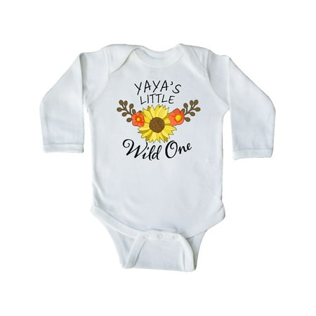 Inktastic Yaya s Little Wild One with Beautiful Sunflower Gift Baby Boy or Baby Girl Long Sleeve Bodysuit
Inktastic Yaya s Little Wild One with Beautiful Sunflower Gift Baby Boy or Baby Girl Long Sleeve Bodysuit
