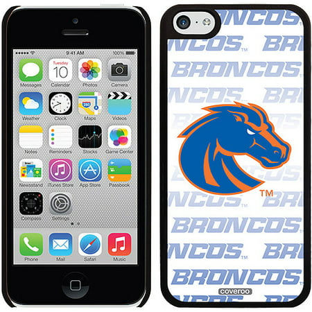 Boise State Repeating White Blue Design on iPhone 5c Thinshield Snap-On Case by Coveroo