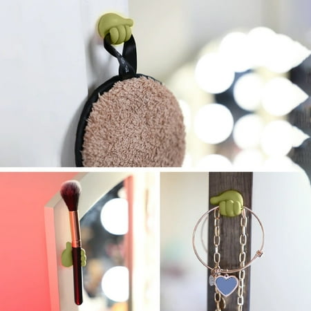 Grofry Storage Hook Space-saving Thumb Shape Plastic Wall Hangers Key Storage Clip for Dorm Blue
Grofry Storage Hook Space-saving Thumb Shape Plastic Wall Hangers Key Storage Clip for Dorm Blue