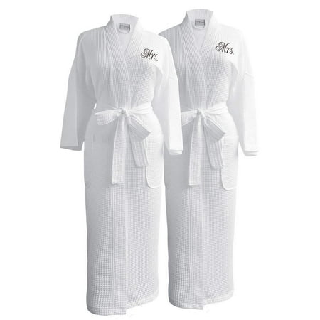 Egyptian Cotton Waffle Robes with Couple s Embroidery - Perfect Wedding Gifts in Gift Packaging!
Egyptian Cotton Waffle Robes with Couple s Embroidery - Perfect Wedding Gifts in Gift Packaging!