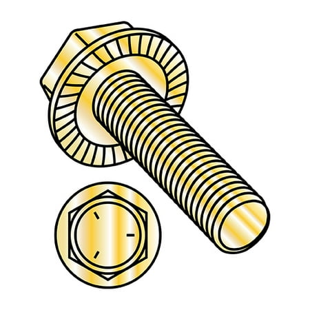 3/8-16X1 1/2 Serrated Hex Flanged Washer Full Thread Grade 5 w/Head Markings Zinc Yellow (Pack Qty 600) BC-3724MWW5Y
3/8-16X1 1/2 Serrated Hex Flanged Washer Full Thread Grade 5 w/Head Markings Zinc Yellow (Pack Qty 600) BC-3724MWW5Y