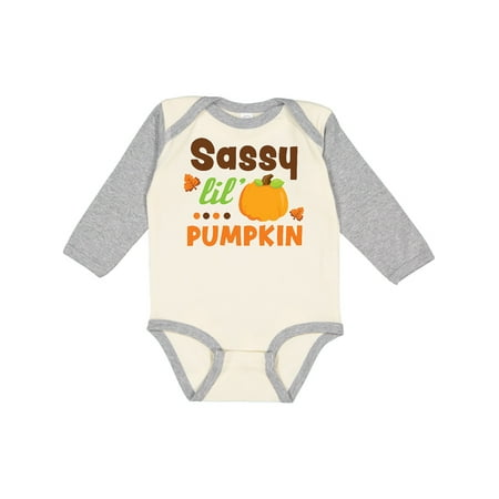 Inktastic Thanksgiving Sassy Lil Pumpkin with Fall Leaves Gift Baby Girl Long Sleeve Bodysuit
Inktastic Thanksgiving Sassy Lil Pumpkin with Fall Leaves Gift Baby Girl Long Sleeve Bodysuit
