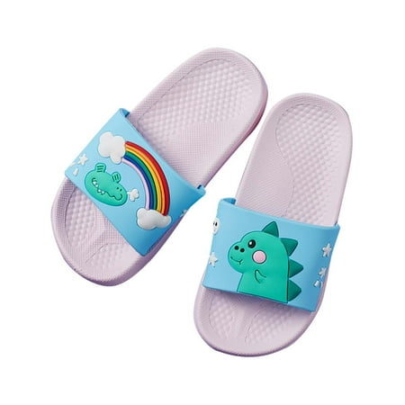 TUOBARR Summer Savings Clearance! Baby Summer House Slippers Toddler Dinosaur Slide Sandals Anti-Slip Beach Water Shoes Pool Home Slippers
TUOBARR Summer Savings Clearance! Baby Summer House Slippers Toddler Dinosaur Slide Sandals Anti-Slip Beach Water Shoes Pool Home Slippers