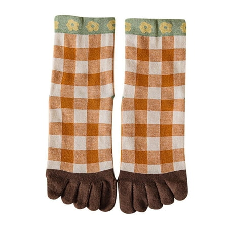 Socks for Men Size 9-11 with Women Autumn And Winter Five Finger Socks Pure Cotton Toe Socks Flowers Plaid Vertical Stripes Socks Long Thin Socks for Men
Socks for Men Size 9-11 with Women Autumn And Winter Five Finger Socks Pure Cotton Toe Socks Flowers Plaid Vertical Stripes Socks Long Thin Socks for Men